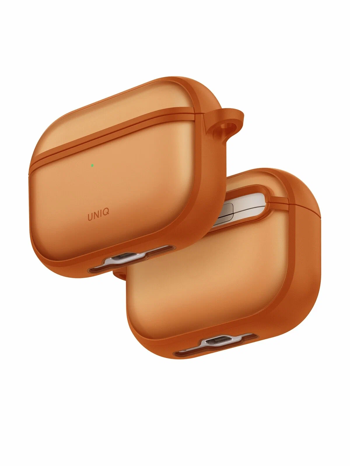 Чехол Uniq для Airpods Pro 3 Veren Shockproof, оранжевый