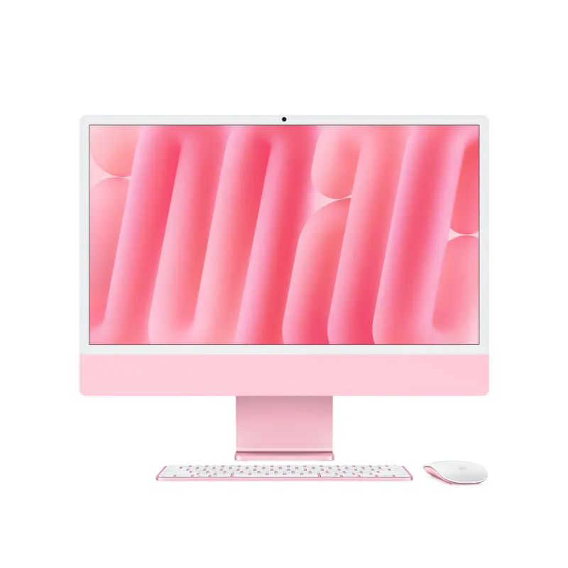 Моноблок Apple iMac 24" Retina 4,5K, M4 (10C CPU, 10C GPU, 2024), 16 ГБ, 256 ГБ SSD, розовый