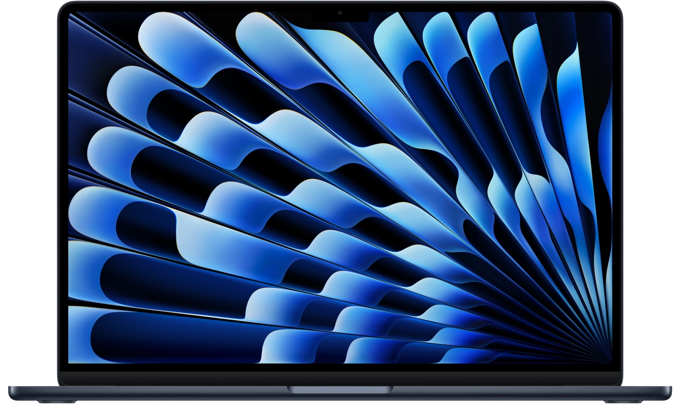 Apple MacBook Air 15" M4 16 ГБ, 256 ГБ SSD, «тёмная ночь» (MW1L3)