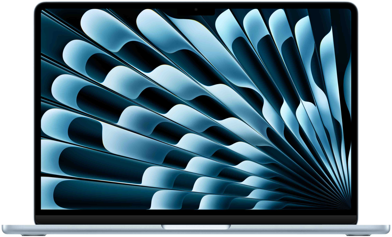 Apple MacBook Air 13" M5 16 ГБ, 1 ТБ SSD, «небесно-голубой» (MDHJ4)