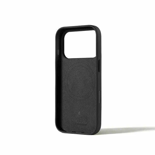 Чехол Mujjo Wallet Leather для iPhone 17 Pro, черный